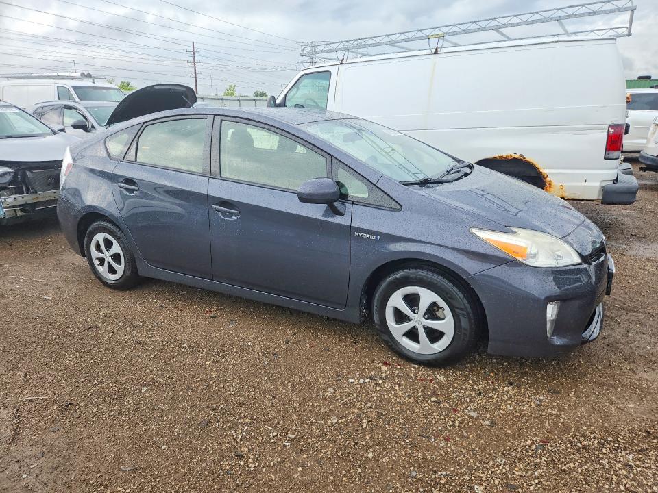 2012 Toyota Prius VIN JTDKN3DU3C1537310 COPART salvage auction — HAIL, Il - Salvage Certificate, sold $875 on 2026-07-23 (photo 4)