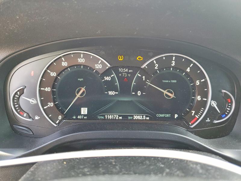 2019 BMW X3 VIN 5UXTR9C53KLP77352 COPART salvage auction — FRONT END, Ny - Mv-907A Salvage Certificate, sold $8,600 on 2026-07-13 (photo 9)