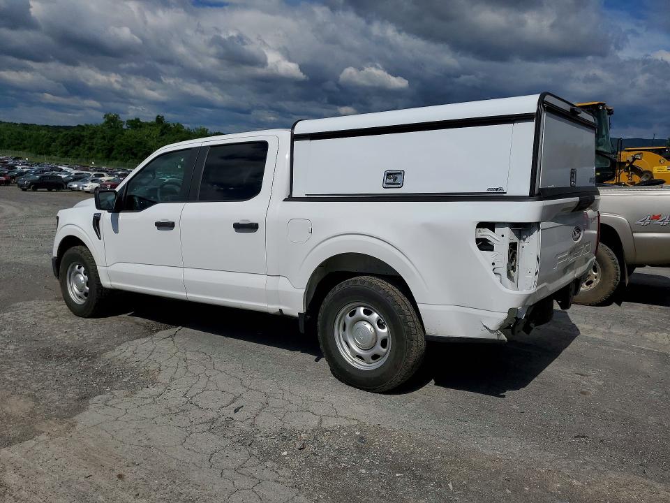 2024 Ford F-150 lightning VIN 1FTEW1K53RKD68368 COPART salvage auction — REAR END, Pa - Certificate Of Salvage, sold $8,500 on 2026-07-31 (photo 2)
