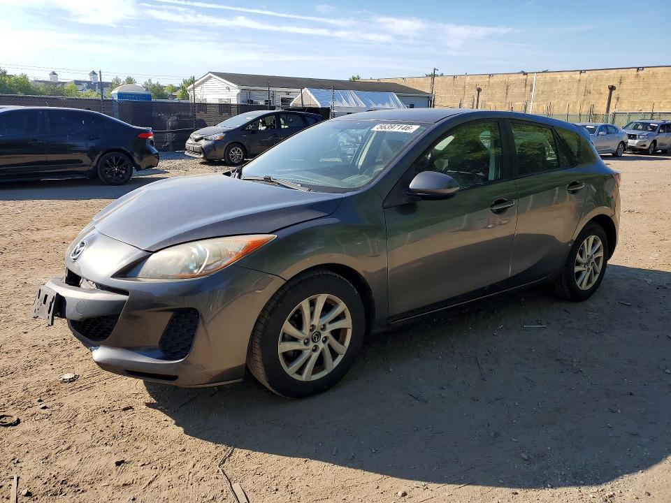 2013 Mazda VIN JM1BL1LP3D1832754 COPART salvage auction — FRONT END, Salvage Title, sold $725 on 2026-07-09 (photo 1)