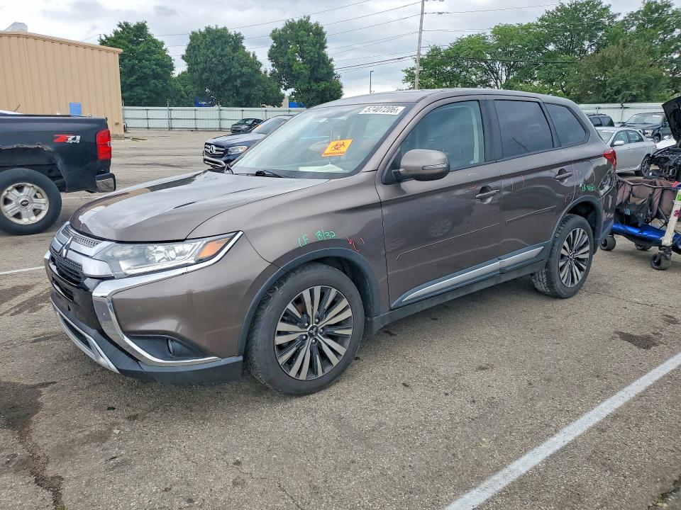 2019 Mitsubishi VIN JA4AZ3A36KZ008228 COPART salvage auction — SIDE, Oh - Cert Of Title-Salvage, sold $3,250 on 2026-07-15 (photo 1)