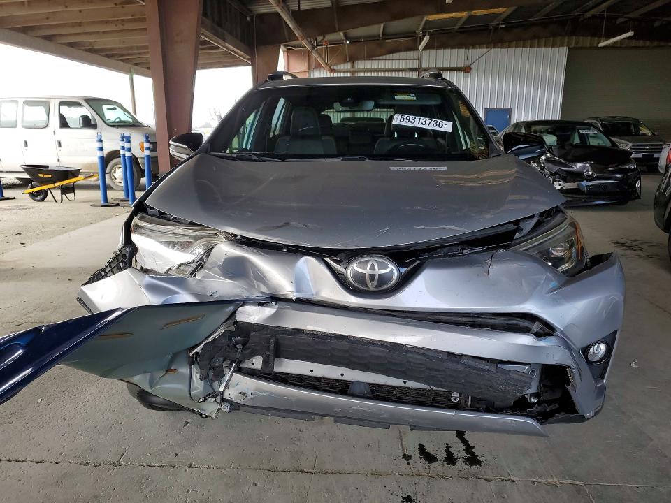 2018 Toyota Rav4 VIN JTMJFREV9JJ235858 COPART salvage auction — FRONT END, Ca - Salvage Certificate, sold $7,100 on 2026-08-20 (photo 5)