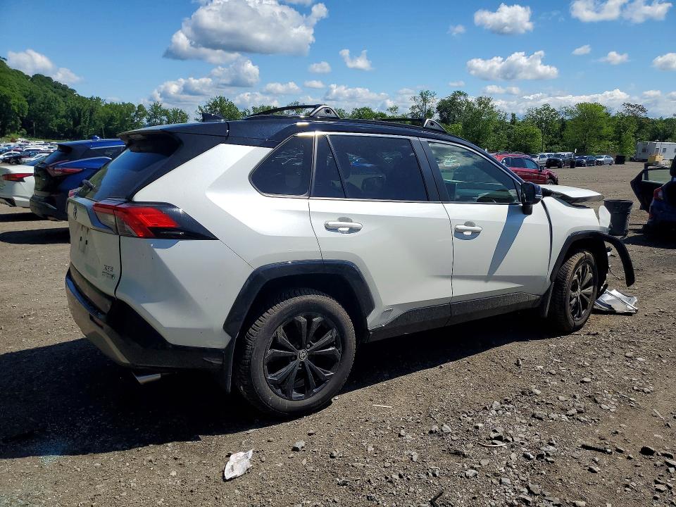 2022 Toyota Rav 4 VIN JTME6RFV8ND535931 COPART salvage auction — FRONT END, Ny - Mv-907A Salvage Certificate, sold $4,600 on 2026-07-23 (photo 3)
