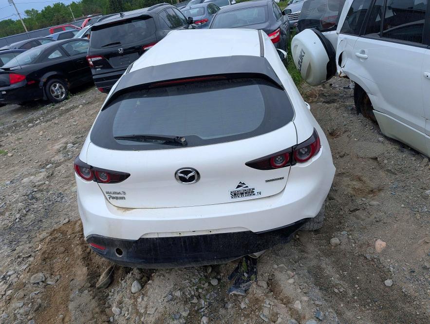 2021 Mazda 3 VIN JM1BPAK73M1312267 COPART salvage auction — SIDE, Qc - Irrecuperable, sold $2,250 on 2026-07-07 (photo 6)