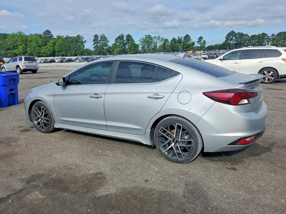 2020 Hyundai Elantra VIN KMHD04LB2LU085101 COPART salvage auction — SIDE, Nc - Salvage Certificate Of Title, sold $2,600 on 2026-07-28 (photo 2)