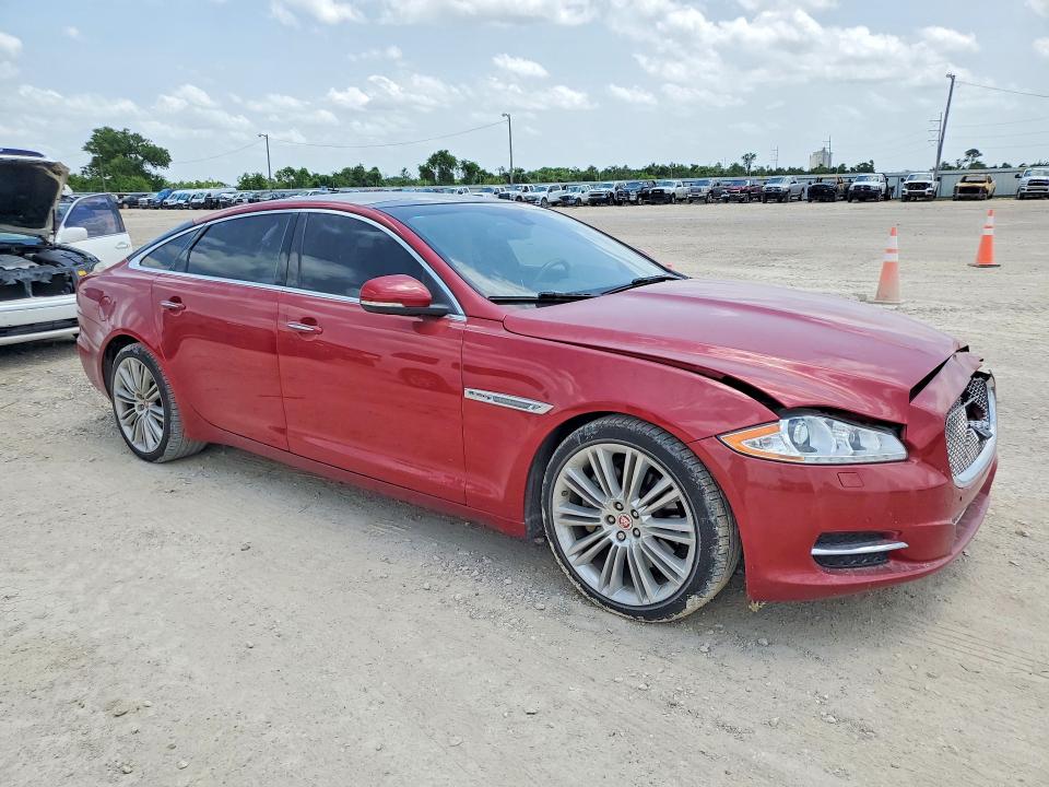 2015 Jaguar Xj VIN SAJWA2GZ8F8V86059 COPART salvage auction — FRONT END, Tx - Salvage Vehicle Title, sold $2,950 on 2026-07-29 (photo 4)