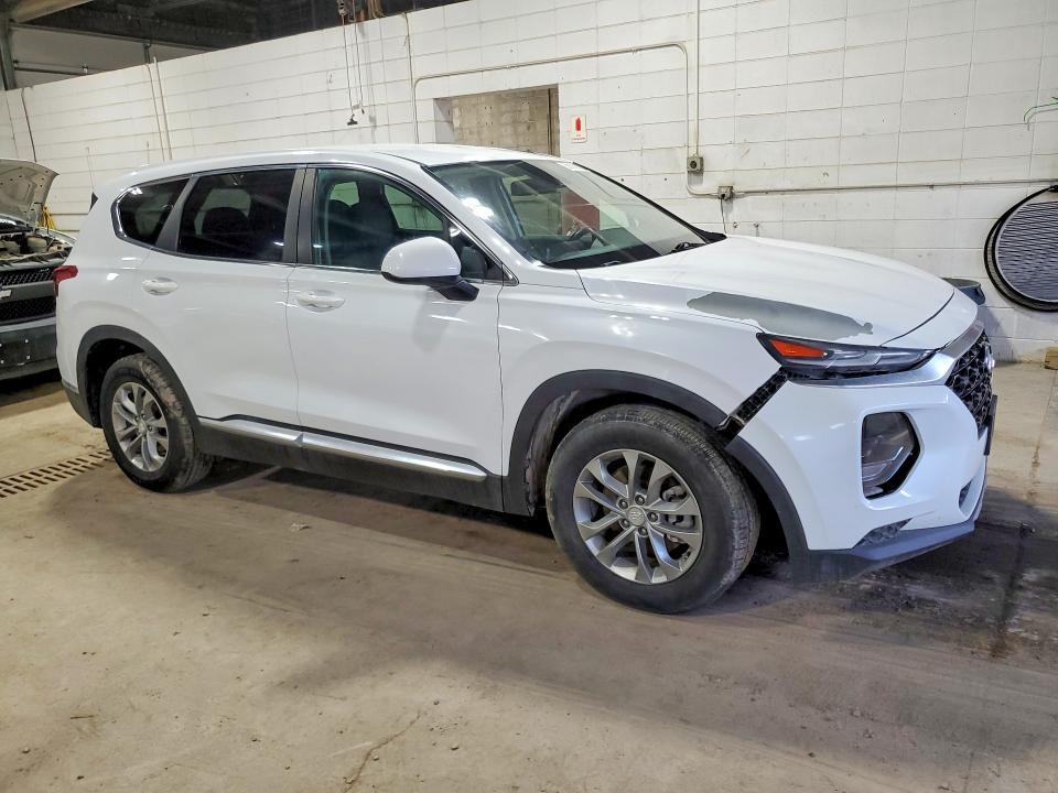 2019 Hyundai Santa fe VIN 5NMS2CAD1KH084290 COPART salvage auction — HAIL, WV - CERTIFICATE OF TITLE, sold $7,500 on 2026-07-30 (photo 4)