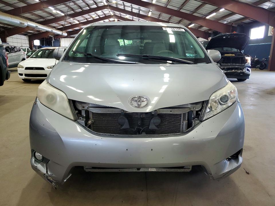 2012 Toyota Sienna VIN 5TDKK3DC0CS240935 COPART salvage auction — REAR END, Ny - Cert Of Title-Rebuilt Salvage (P), sold $2,900 on 2026-07-03 (photo 5)