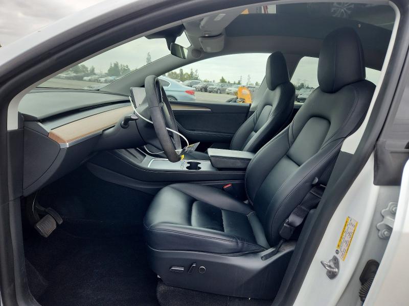 2023 Tesla Model y VIN 7SAYGDEE5PA096147 COPART salvage auction — FRONT END, Salvage Title, sold $11,600 on 2026-07-30 (photo 7)