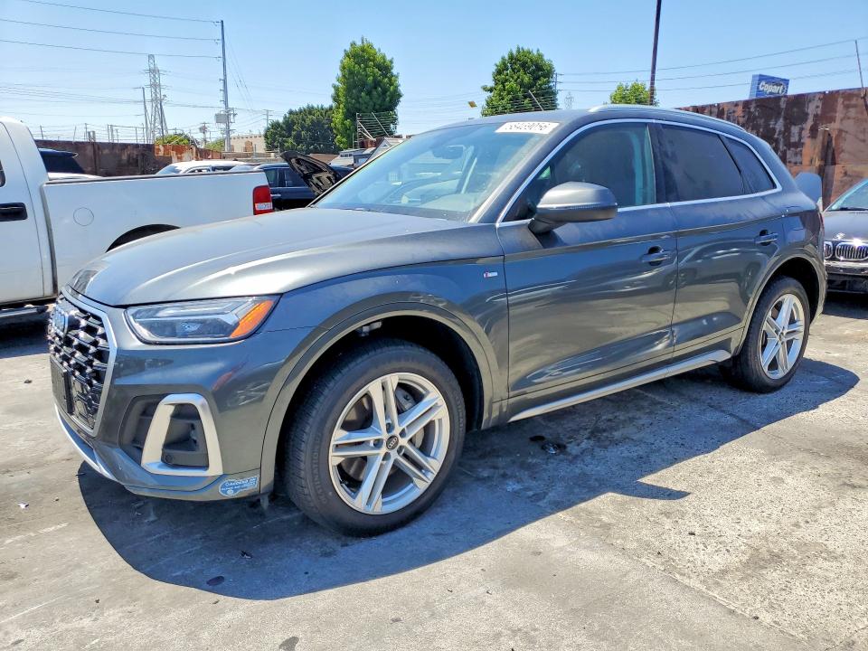 2021 Audi VIN WA1G2AFY0M2047707 COPART salvage auction — SIDE, Ca - Salvage Certificate, sold $14,300 on 2026-07-06 (photo 1)