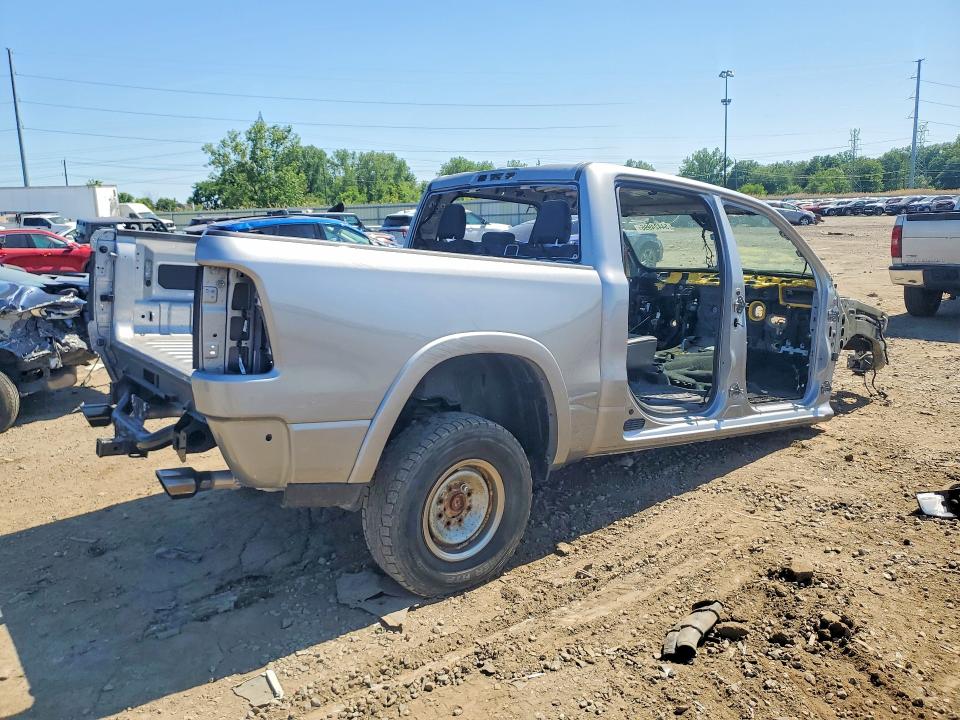 2025 Ram 1500 VIN 1C6SRFJPXSN604262 COPART salvage auction — STRIPPED, Mi - Certificate Of Title, sold $3,500 on 2026-07-04 (photo 3)