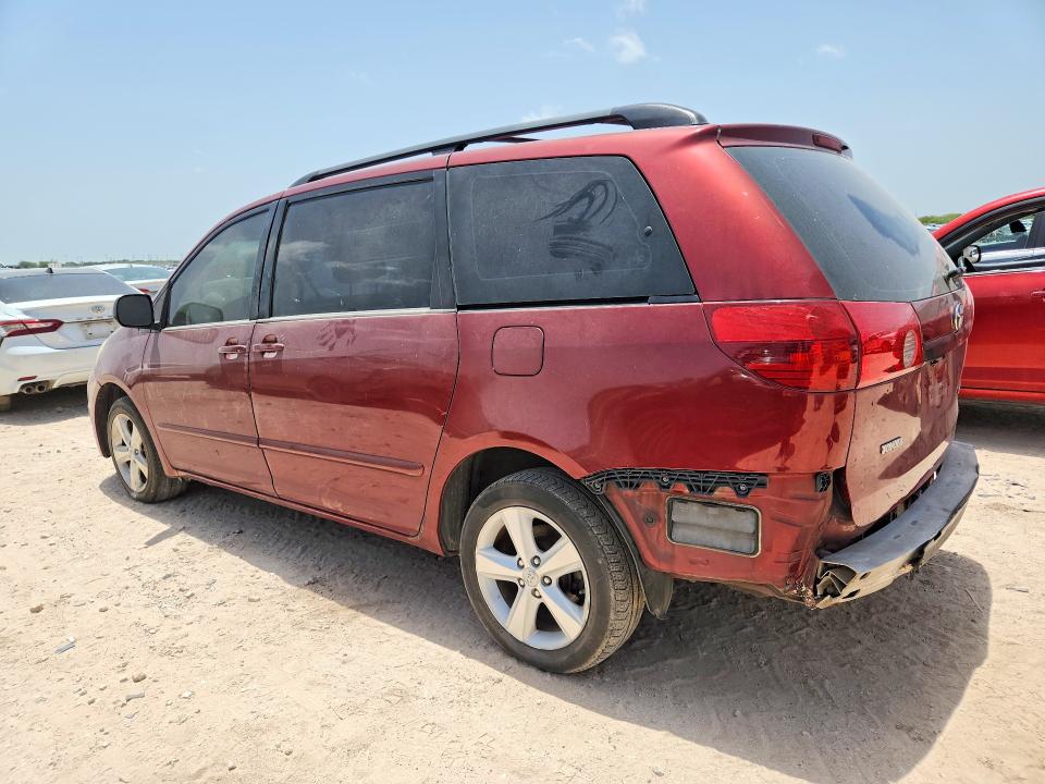2010 Toyota Sienna VIN 5TDKK4CC6AS331051 COPART salvage auction — REAR END, TX - SALVAGE VEHICLE TITLE, sold $800 on 2026-07-30 (photo 2)
