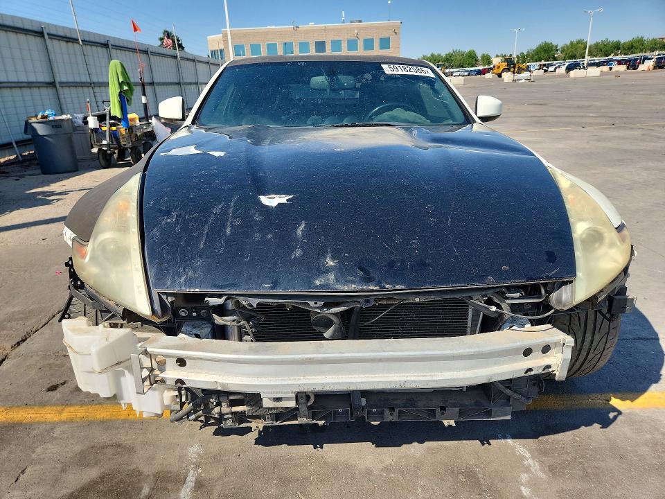 2014 Nissan 370z VIN JN1AZ4EH2EM630167 COPART salvage auction — HAIL, Co - Public - Salvage Title, sold $3,200 on 2026-07-15 (photo 5)