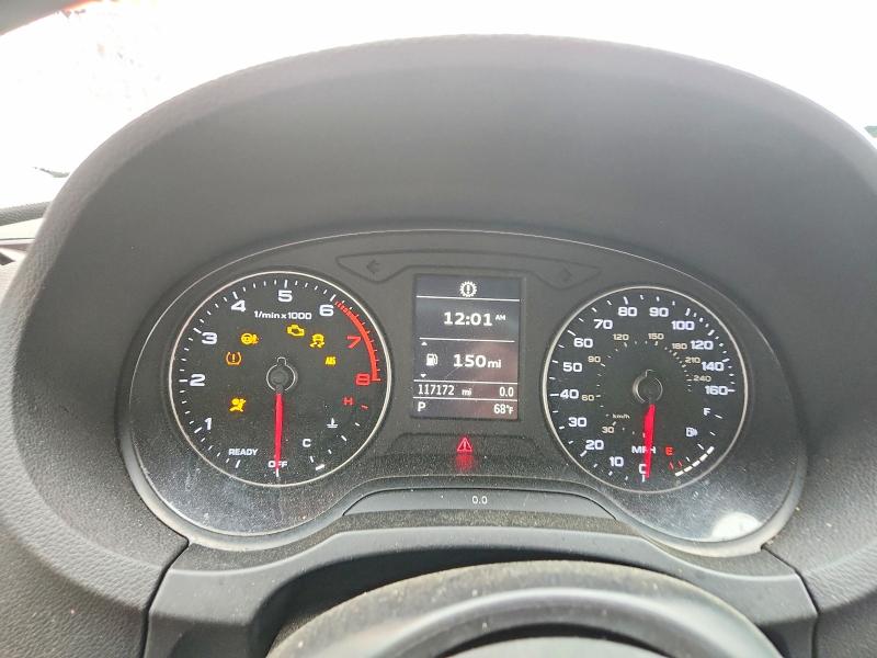 2017 Audi VIN WAUB8GFF3H1042073 COPART salvage auction — FRONT END, Nj - Cert Of Title-Salvage, sold $400 on 2026-07-27 (photo 9)