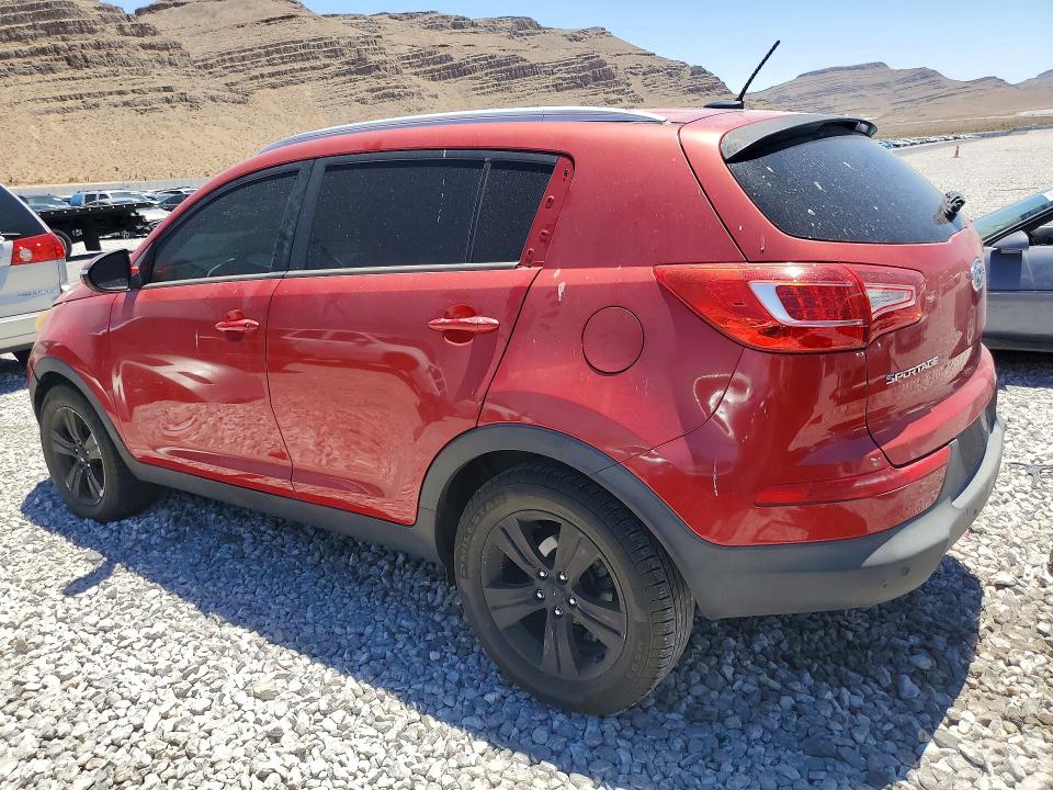2012 Kia Sportage VIN KNDPB3A27C7306943 COPART salvage auction — SIDE, Nv - Salvage Title, sold $925 on 2026-07-06 (photo 2)