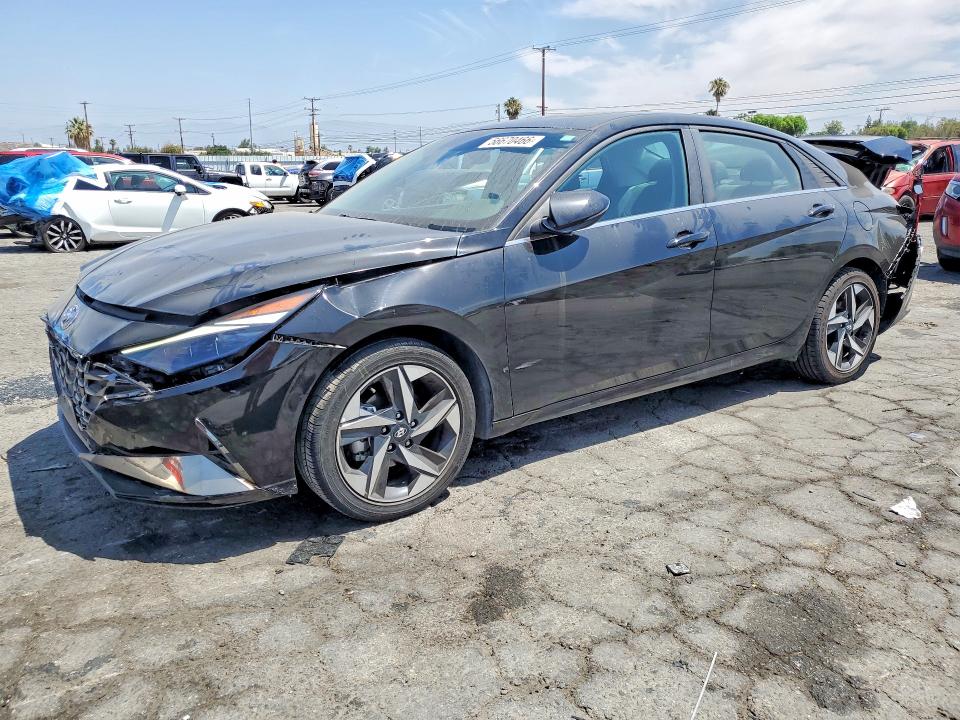2023 Hyundai Elantra VIN KMHLN4AJXPU084209 COPART salvage auction — REAR END, Ca - Salvage Certificate, sold $3,400 on 2026-07-13 (photo 1)