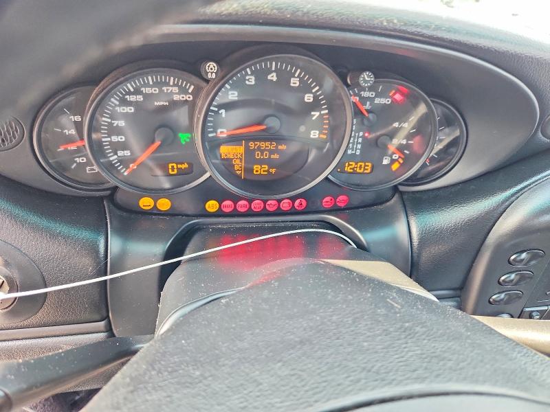 2002 Porsche 911 VIN WP0CA29962S654161 COPART salvage auction — MINOR DENT/SCRATCHES, Ar - Dealer Only Clean Title (P), sold $10,500 on 2026-07-27 (photo 9)