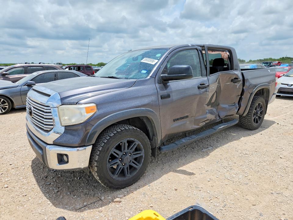 2017 Toyota Tundra VIN 5TFEW5F15HX224840 COPART salvage auction — SIDE, Tx - Salvage Vehicle Title, sold $8,700 on 2026-07-09 (photo 1)