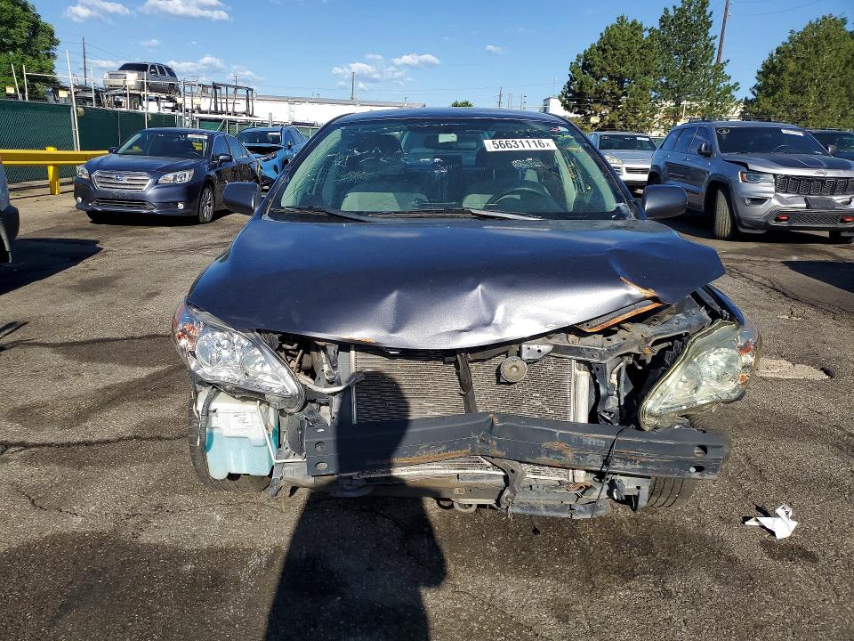 2012 Toyota Corolla VIN 2T1BU4EE2CC796429 COPART salvage auction — FRONT END, Co - Dis/Dlr/Exp Only Clean Title, sold $2,400 on 2026-07-09 (photo 5)
