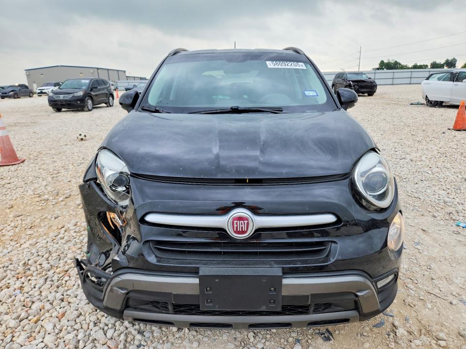 2017 Fiat 500 VIN ZFBCFXCB2HP582092 COPART salvage auction — FRONT END, Tx - Salvage Vehicle Title, sold $1,100 on 2026-08-13 (photo 5)