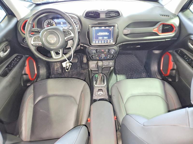 2023 Jeep Renegade VIN ZACNJDC12PPP63783 COPART salvage auction — REAR END, Salvage Title, sold $6,300 on 2026-07-16 (photo 8)