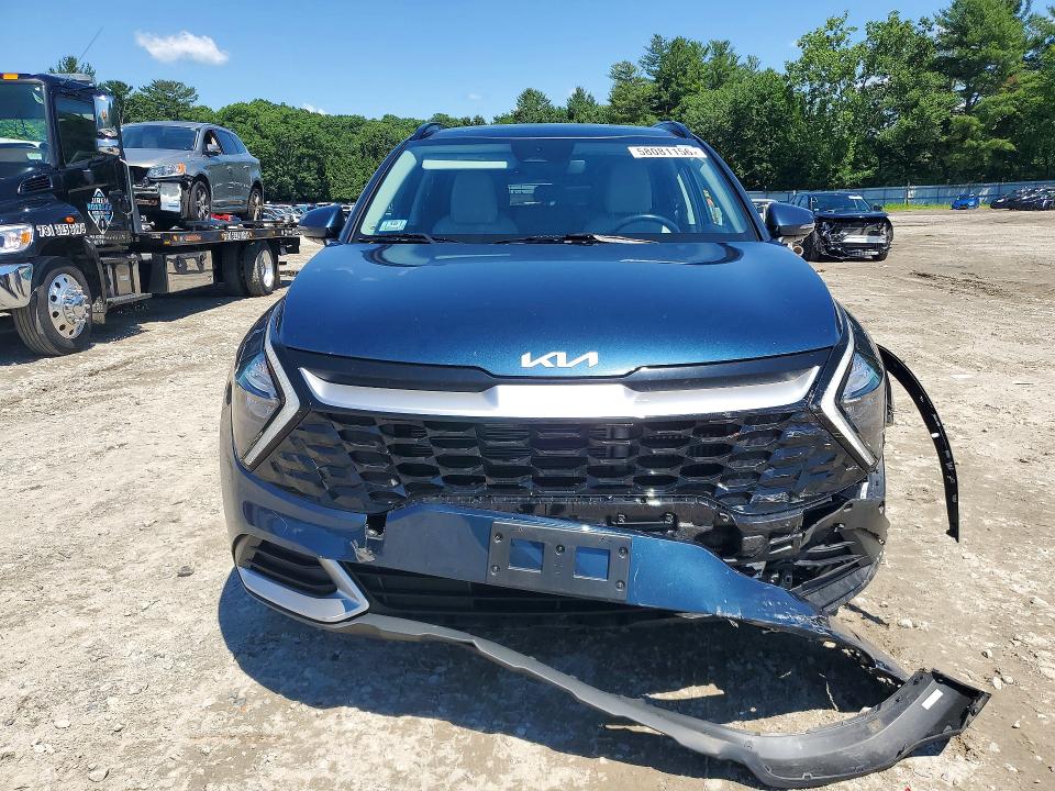2023 Kia Sportage VIN KNDPVCAG6P7025385 COPART salvage auction — FRONT END, Ma - Cert Of Title-Salvage, sold $12,400 on 2026-07-27 (photo 5)