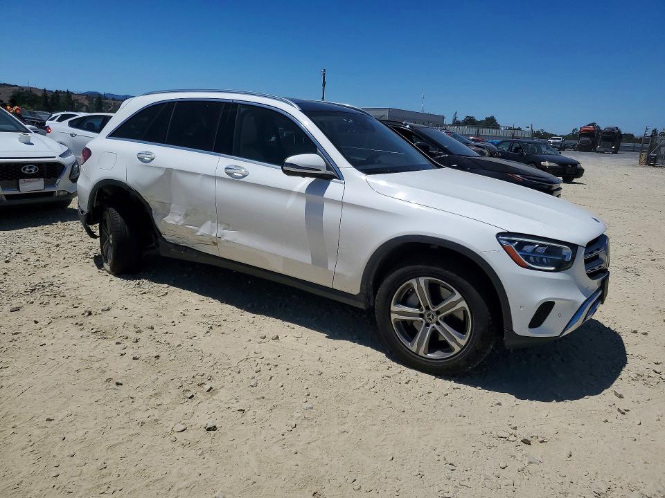 2022 Mercedes-benz Glc VIN W1N0G8EB8NV332291 COPART salvage auction — SIDE, Ca - Salvage Certificate, sold $11,700 on 2026-07-14 (photo 4)