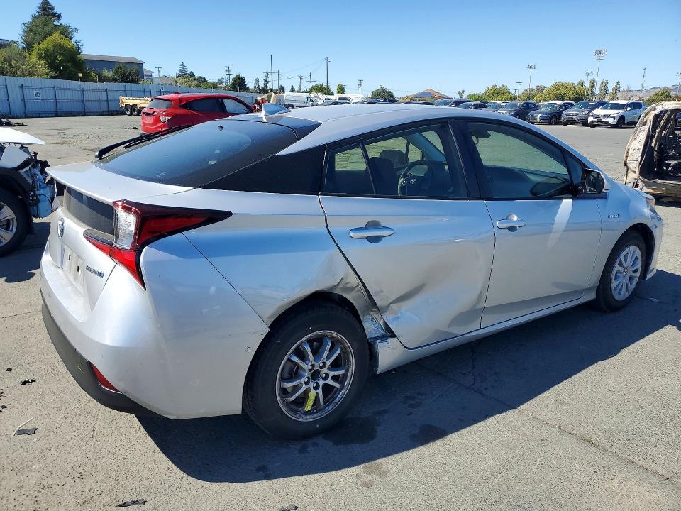 2019 Toyota Prius VIN JTDKARFU3K3075944 COPART salvage auction — SIDE, Ca - Salvage Certificate, sold $7,200 on 2026-07-06 (photo 3)