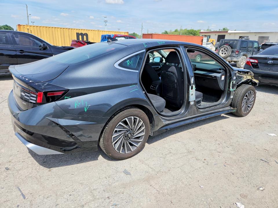 2026 Hyundai Sonata VIN KMHL34JJ7TA150636 COPART salvage auction — FRONT END, ID - SALVAGE CERTIFICATE OF TITLE, sold $7,700 on 2026-08-21 (photo 3)