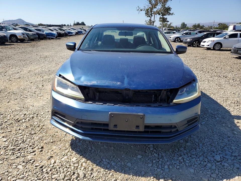 2017 Volkswagen Jetta VIN 3VW2B7AJ4HM267490 COPART salvage auction — FRONT END, Ca - Salvage Certificate, sold $2,750 on 2026-07-02 (photo 5)