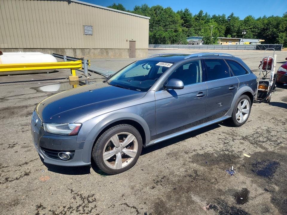 2014 Audi A4 VIN WA1UFAFL8EA053662 COPART salvage auction — REAR END, Ct - Cert Of Title-Salvage, sold $475 on 2026-07-21 (photo 1)