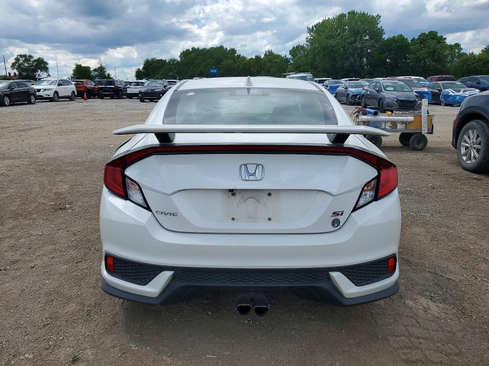 2019 Honda Civic VIN 2HGFC3A50KH752293 COPART salvage auction — HAIL, Salvage Title, sold $1,700 on 2026-07-24 (photo 6)