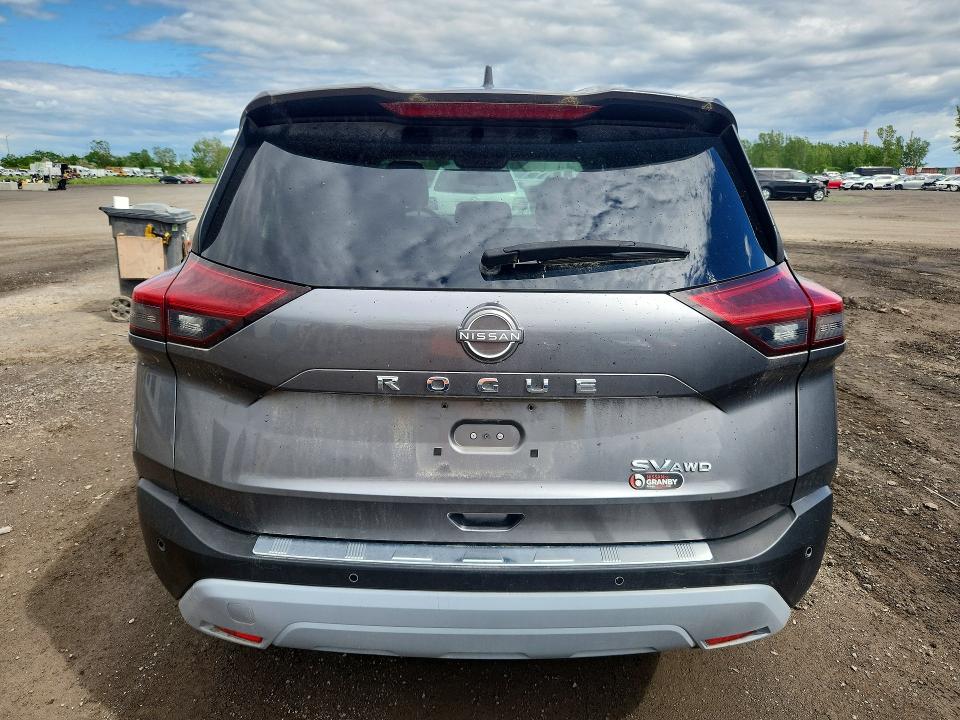 2023 Nissan Rogue VIN JN8BT3BB4PW198030 COPART salvage auction — SIDE, Qc - Gravement Accidente, sold $5,900 on 2026-07-28 (photo 6)