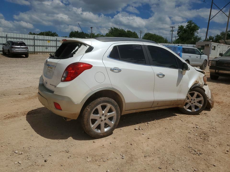 2014 Buick Encore VIN KL4CJGSB7EB543658 COPART salvage auction — ALL OVER, Ok - Certificate Of Title, sold $475 on 2026-07-14 (photo 3)