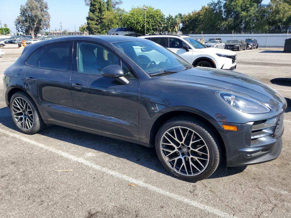 2024 Porsche Macan VIN WP1AA2A51KLB00714 COPART salvage auction — REAR END, Ca - Salvage Certificate, sold $1,150 on 2026-07-21 (photo 4)