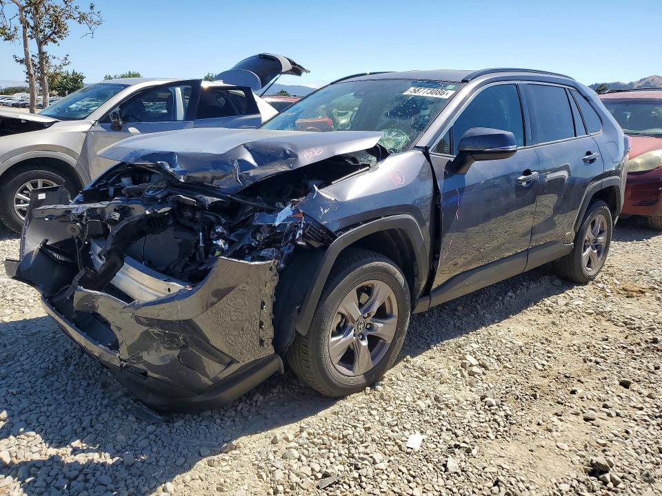 2025 Toyota VIN JTMRWRFV3SJ063670 COPART salvage auction — FRONT END, Ca - Salvage Certificate, sold $13,900 on 2026-07-02 (photo 1)