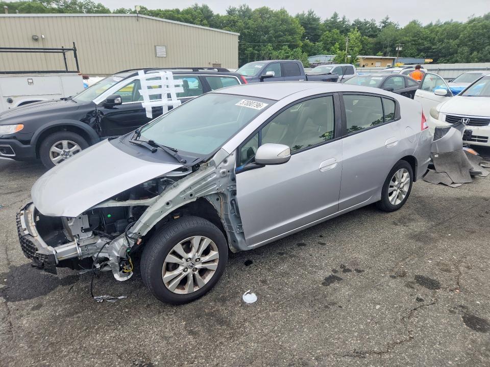 2013 Honda Insight VIN JHMZE2H76DS001975 — COPART salvage auction photo