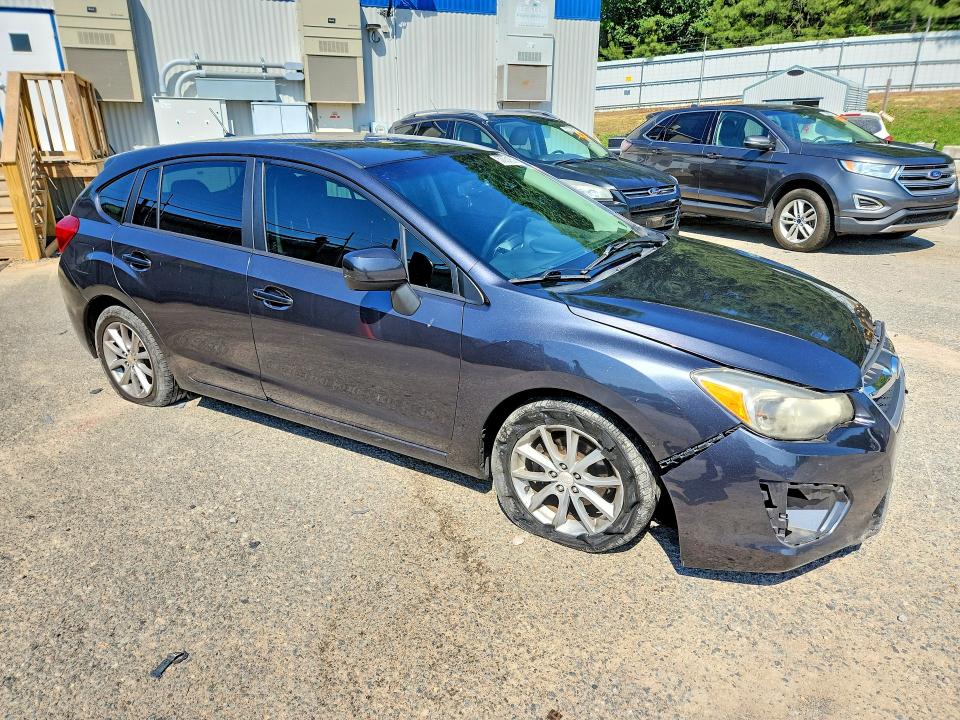 2014 Subaru Impreza VIN JF1GPAC64E8290547 COPART salvage auction — FRONT END, Va - Cert Of Title - Salvage, sold $850 on 2026-07-20 (photo 4)