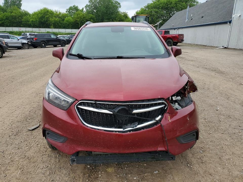 2021 Buick Encore VIN KL4CJESB7MB335864 COPART salvage auction — FRONT END, Mi - Scrap Certificate Of Title, sold $1,000 on 2026-07-22 (photo 5)