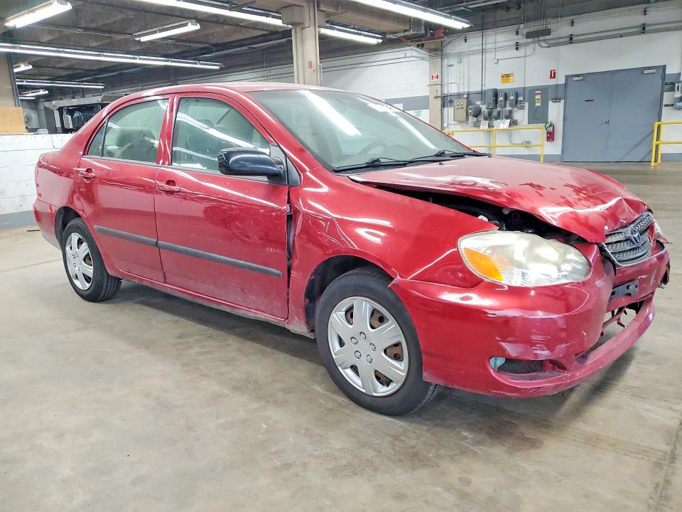2006 Toyota Corolla VIN JTDBR32E860071710 COPART salvage auction — FRONT END, IL - CERTIFICATE OF TITLE, sold $600 on 2026-07-27 (photo 4)