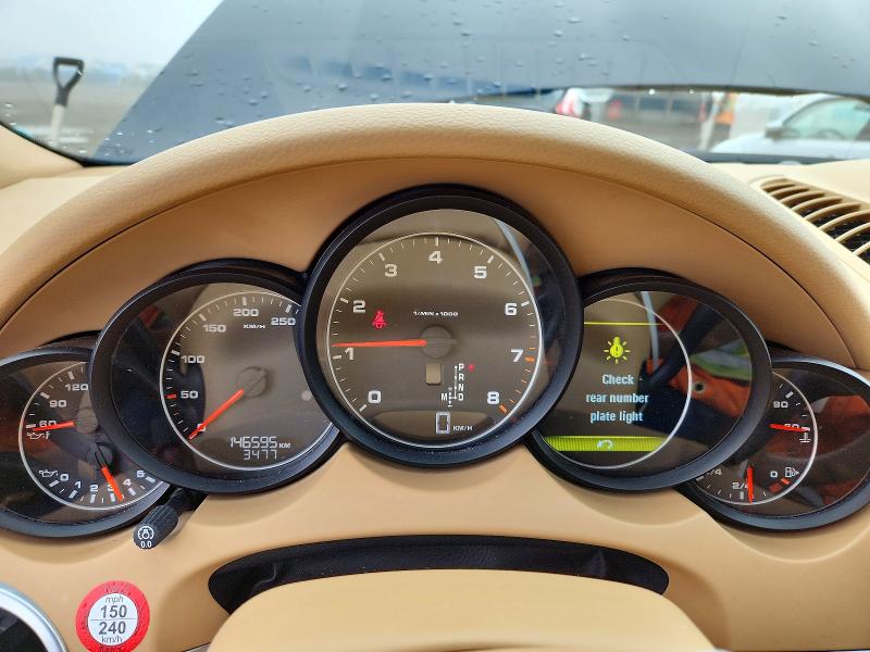 2013 Porsche Cayenne VIN WP1AA2A27DLA10248 COPART salvage auction — SIDE, ON - PERMIT NO BRAND - UNFIT, sold $875 on 2026-07-21 (photo 9)