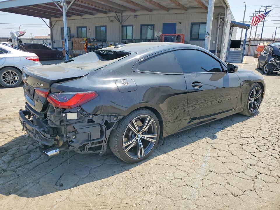 2021 BMW 4er VIN WBA53AP0XMCF74750 COPART salvage auction — REAR END, Ca - Salvage Certificate, sold $11,300 on 2026-08-13 (photo 3)