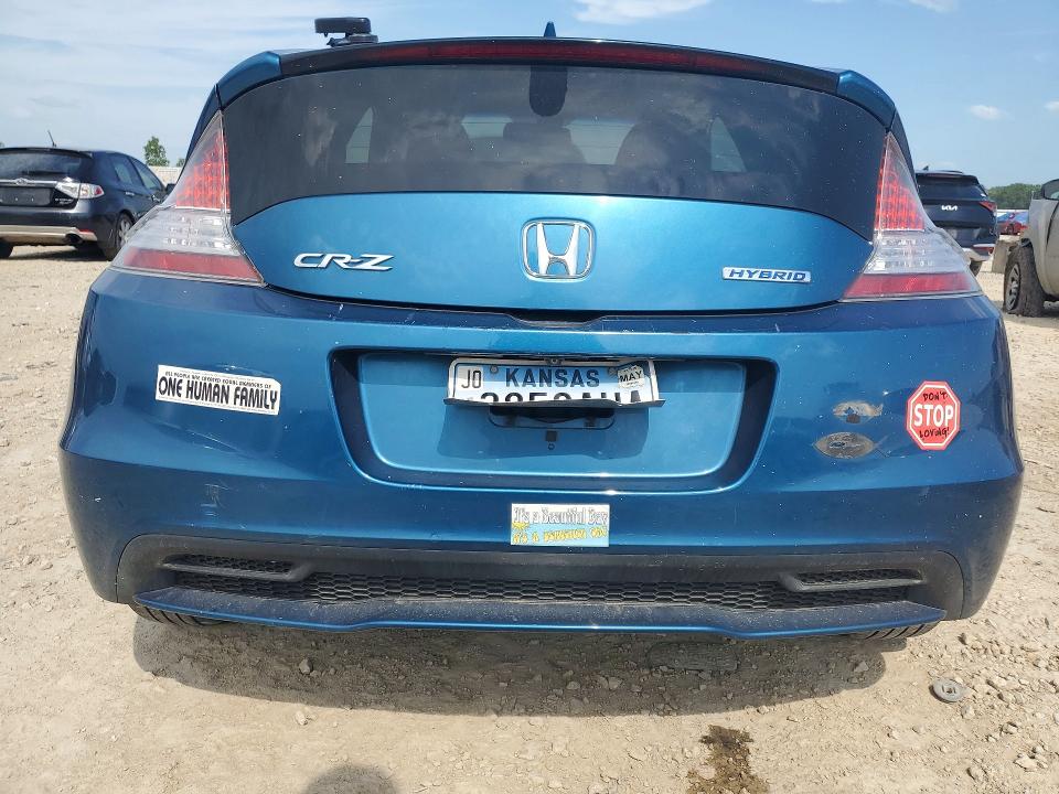2014 Honda Cr-z VIN JHMZF1D68ES002874 COPART salvage auction — FRONT END, Ks - Cert Of Title-Salvage, sold $500 on 2026-07-23 (photo 6)