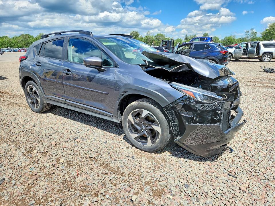 2025 Subaru Crosstrek VIN 4S4GUHL63S3773382 COPART salvage auction — FRONT END, NY - MV-907A SALVAGE CERTIFICATE, sold $5,200 on 2026-08-02 (photo 4)