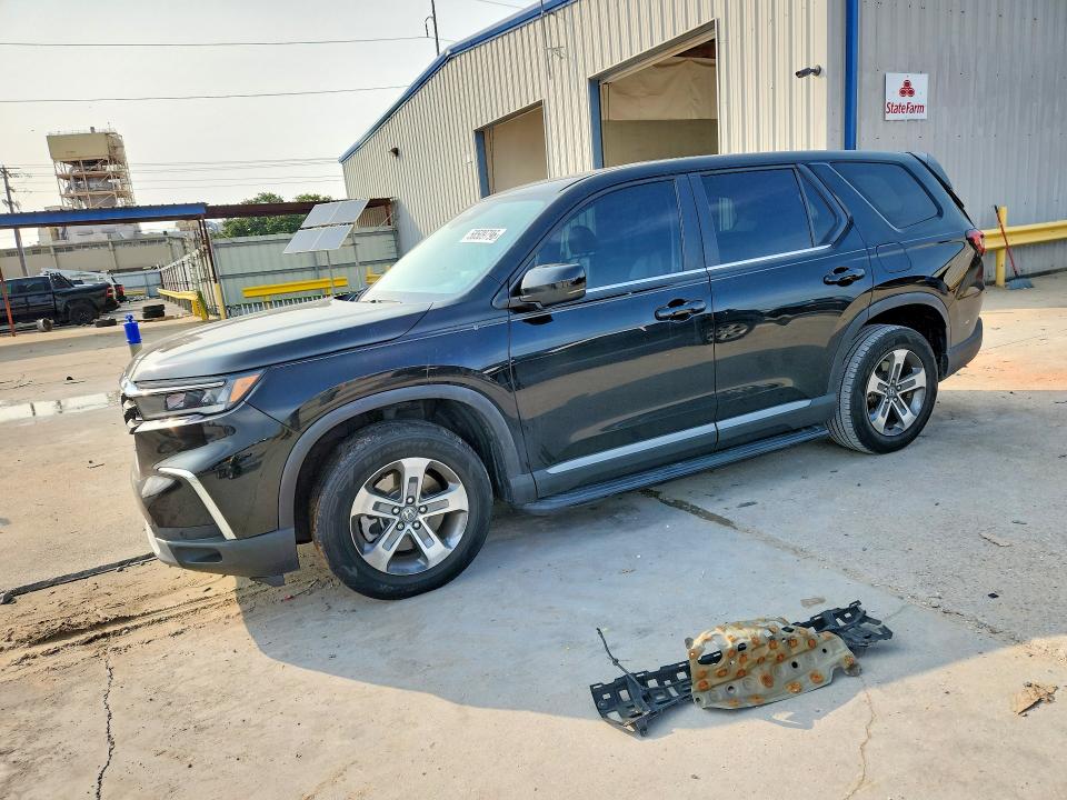 2023 Honda Pilot VIN 5FNYG2H41PB002126 COPART salvage auction — REAR END, La - Cert Of Title-Salvage, sold $10,800 on 2026-09-16 (photo 1)