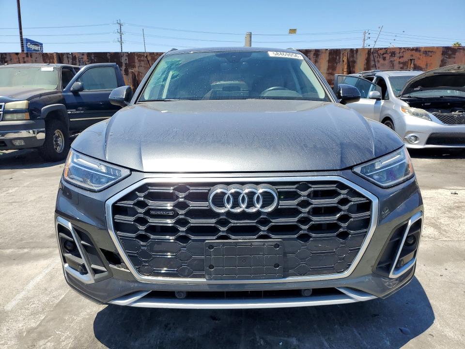 2021 Audi VIN WA1G2AFY0M2047707 COPART salvage auction — SIDE, Ca - Salvage Certificate, sold $14,300 on 2026-07-06 (photo 5)