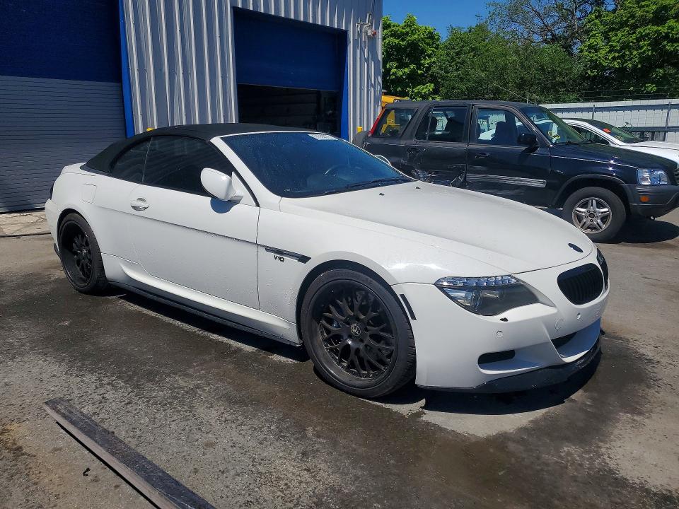 2008 BMW M6 VIN WBSEK93548CY79260 COPART salvage auction — MINOR DENT/SCRATCHES, Mt - Certificate Of Title, sold $11,400 on 2026-07-07 (photo 4)