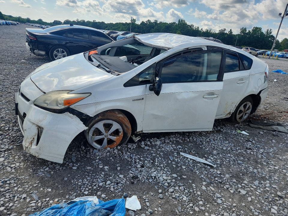 2012 Toyota VIN JTDKN3DU2C5500872 COPART salvage auction — FRONT END, Al - Cert Of Title-Salvage Title, sold $350 on 2026-07-09 (photo 1)