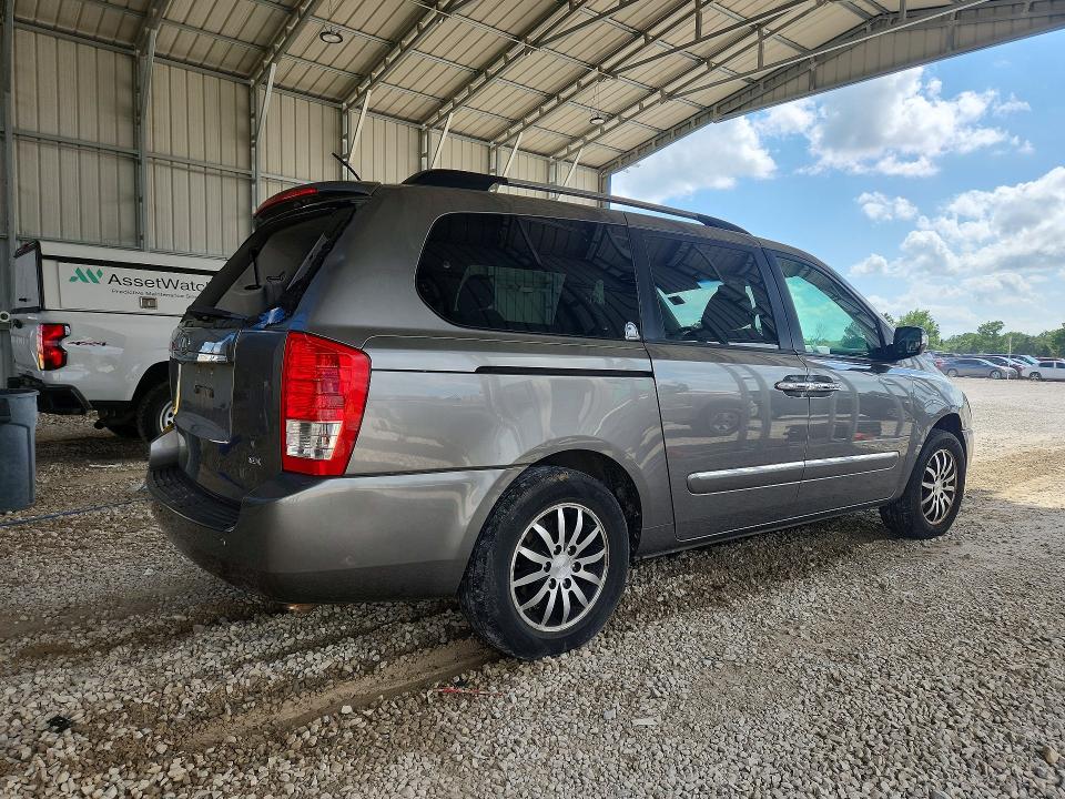 2012 Kia SEDONA VIN KNDMH4C74C6427158 COPART salvage auction — HAIL, Mo - Certificate Of Title, sold $1,500 on 2026-07-08 (photo 3)
