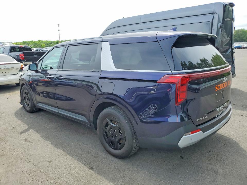 2025 Kia Carnival VIN KNDNB5K38S6462777 COPART salvage auction — FRONT END, Nj - Cert Of Title-Salvage, sold $7,200 on 2026-07-30 (photo 2)